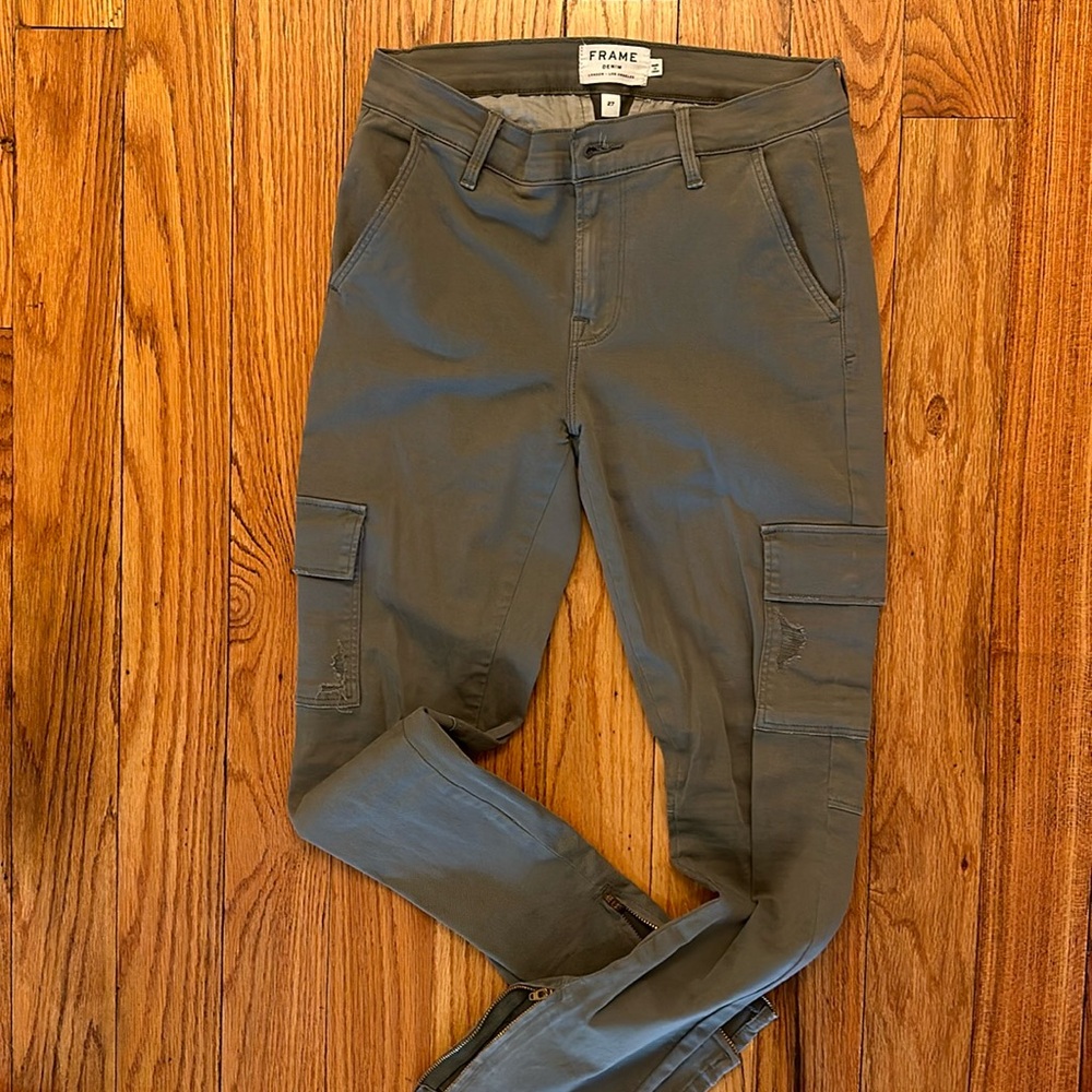 Frame cargo skinny jeans